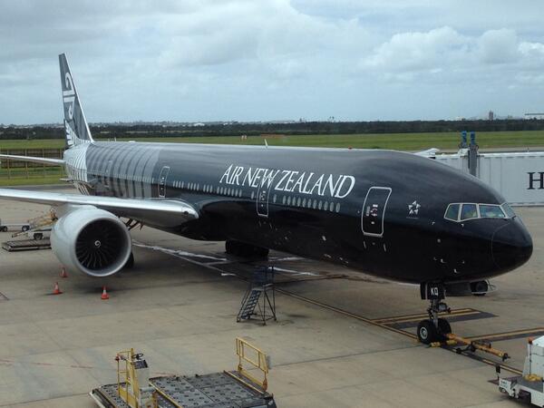 Mr_Craig_74's tweet photo. @FlyAirNZ Thanks for an awesome flight from Brisbane to Auckland today on the All Black 777! http://t.co/Ks2URqbonG