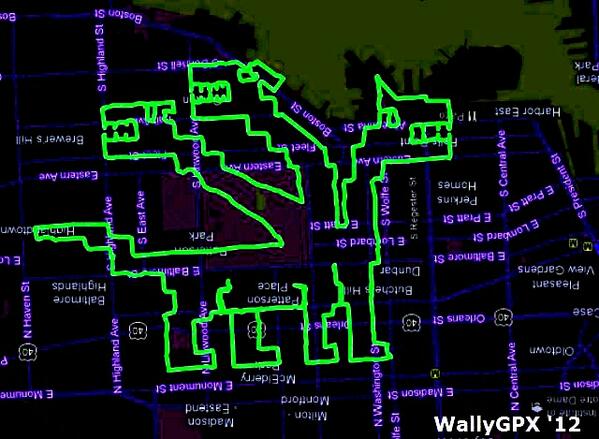 WallyGPX's tweet image. *Season 3 was a mudfest in the park- recording the data on this one had me all mucked up! #Spring12 #madewithGPS #mtb