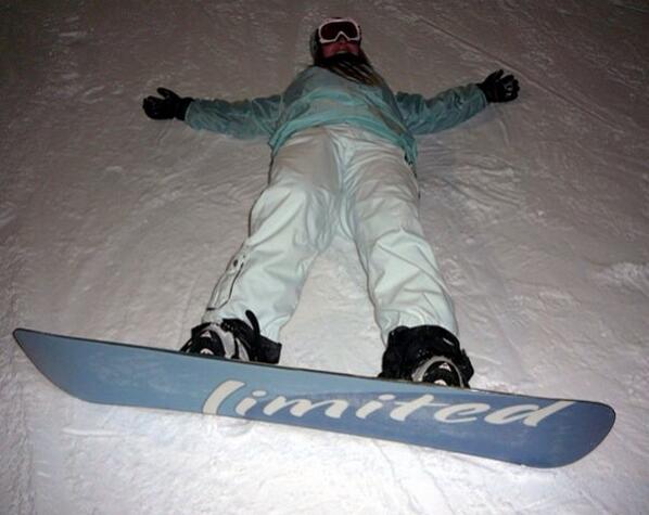 Did I ever mention how much I love to snow board? Oh right...because I fucking hate it!