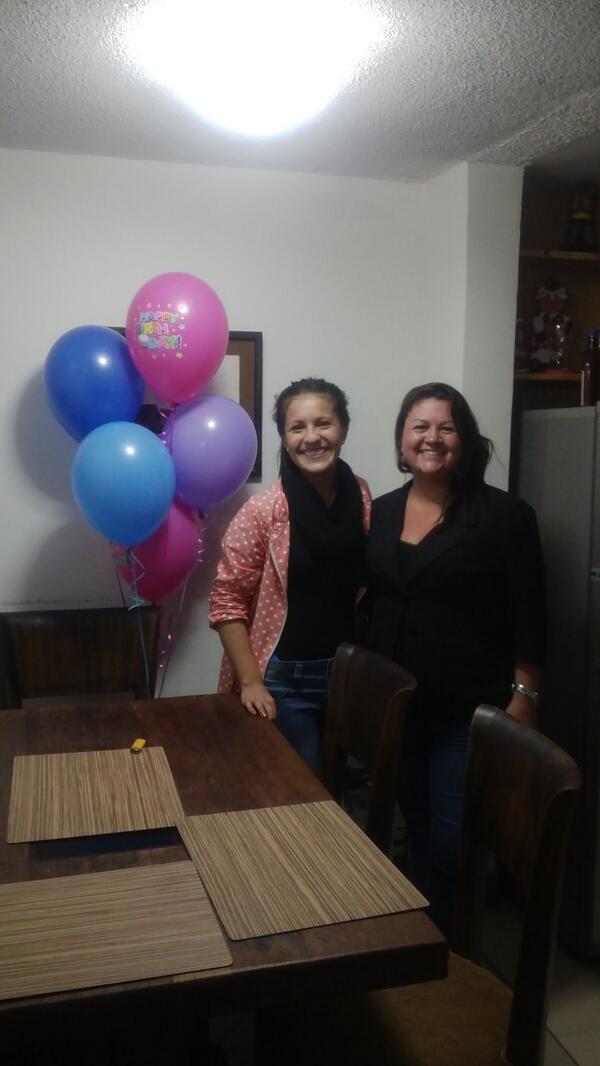 QuinteroDanielR's tweet photo. Celebrando el cumpleaños de @KQSuavita con @AngelikJimenezG http://t.co/PExvpeIfnY