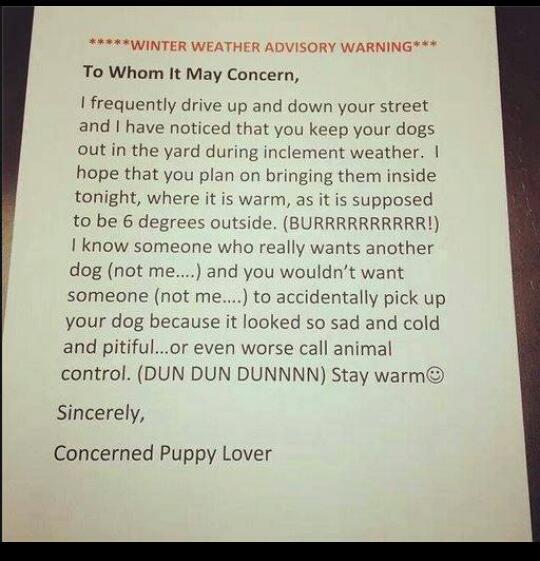 RUBYSKYYYWY's tweet photo. I found this on FB smh I hate seeing dogs tied up outside!! Makes my blood boil seriously! http://t.co/Q09DSJK94W
