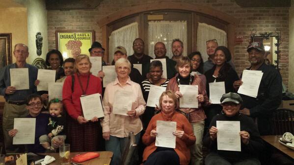 BGTX's tweet photo. Congrats! RT @AdrBell: New voter registrars in Brazoria County, joining the @BGTX Pearland team.  #gameonhouston http://t.co/oIblADVp9B