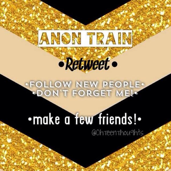 OhTeenThou9hts's tweet photo. Calling all Anons!!!💖💕 #anontrain #followtrain http://t.co/poX3QcoQIL