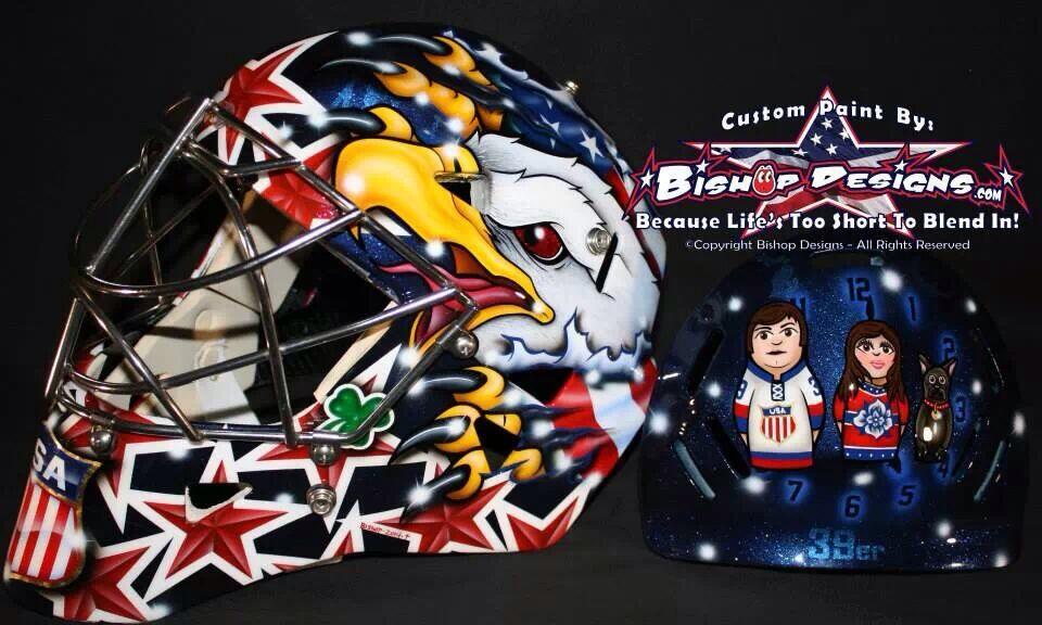 PHOTOS: Jonathan Quick's Team USA Olympics Mask