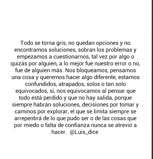 Luis_dice's tweet photo. Siempre habrán opciones. http://t.co/cBQzy285Lc