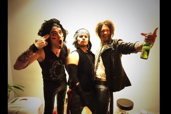 Kit's 27th bday 80's hairmetal extravaganza was a blast. What do u think? New album cover?