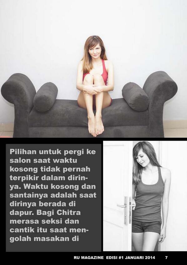 Chef Chitra di Ru Magazine Edisi #1 Jan 2014 #FreeDownload #Majalah
