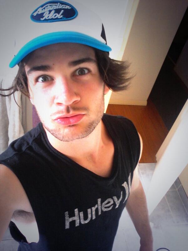 jrussswag's tweet photo. Hat from when I wen to aus idol http://t.co/8SQBknasla