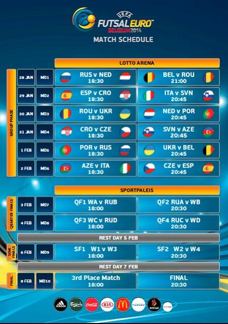 Futisala's tweet photo. Tip van de dag: het EK gaat beginnen. Vanavond 18.30: NED-RUS. Live te volgen via @Eurosport. http://t.co/eNhtgd9qzq