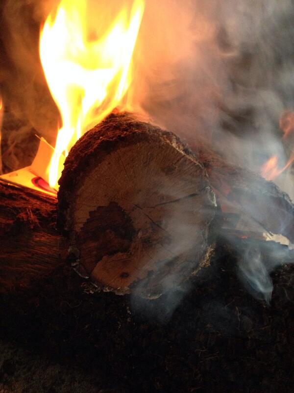 ElPaller's tweet photo. Buenos dias! #Fuego #Leña #calentitos #buenacara http://t.co/kherfs45zx