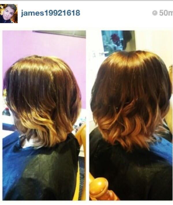 jimjamjom's tweet photo. Cheeky bobbed ombré http://t.co/7F3p1IjRCB