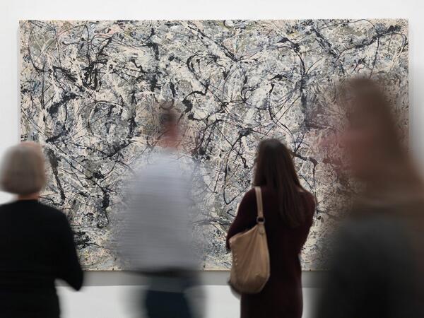 metmuseum's tweet image. Happy birthday to Abstract Expressionist painter Jackson Pollock, born on this day in 1912. met.org/1cR0jE0