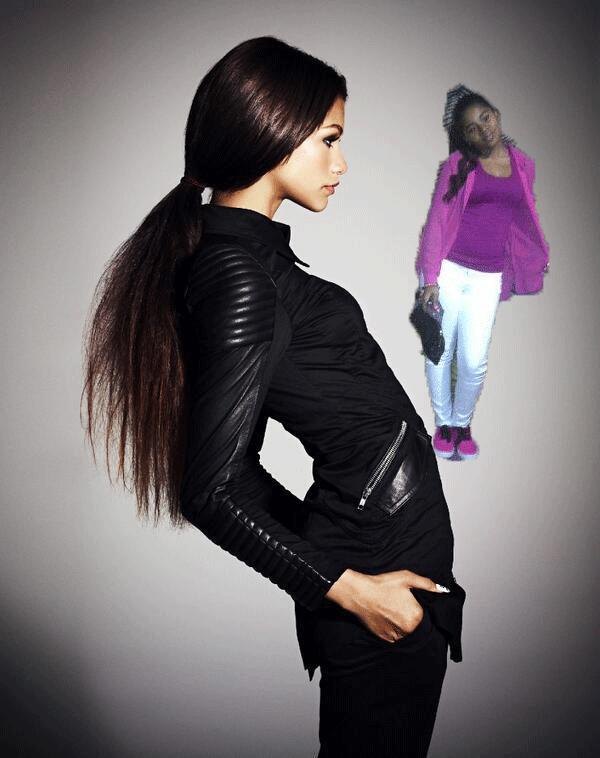 DIGICELJamaica's tweet photo. Here's @itsM_E_L_sweeti #DigiTwitPic! @Zendaya #Photobomb What do U guys think? @YouthViewAwards #ZendayaYVAs2014 http://t.co/0u9DEb6yM8