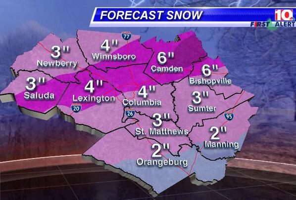 #snowday in SC! Keep warm, make sure your space heaters are 3ft away from flammable items and drip those faucets!