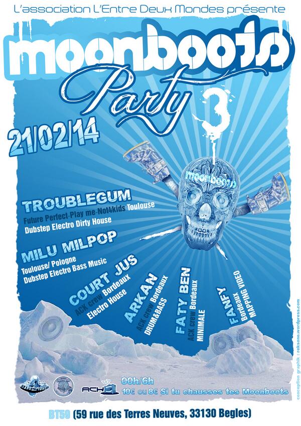 Entre2Mondes's tweet photo. Le 21 février 2014 au BT59 à Bordeaux/TROUBLEGUM/MILU MILPOP/COURT JUS/ARKAN/FATY BEN + FANFY GARCIA http://t.co/y1MBQe6to2