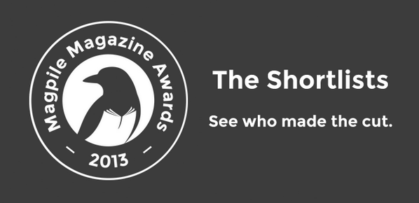 magpilecom's tweet photo. The Magpile Magazine Awards Shortlists are live! The judges have selected their finalists.
http://t.co/pFNKpJnBvZ http://t.co/nLCIXUpdqo