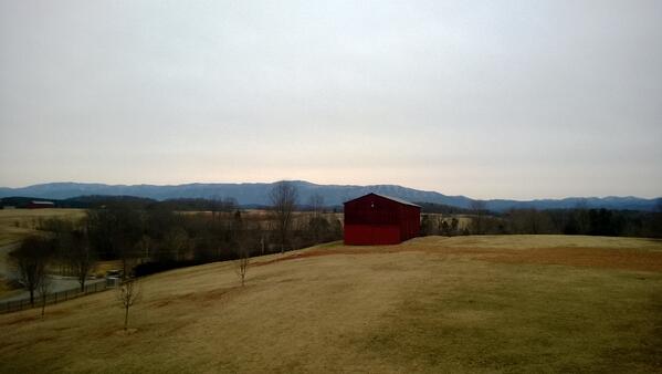utextensionSP's tweet photo. Day 2 of the Strategic Plan retreat at the Clyde Austin 4-H Center. What a view! #advancingTN http://t.co/zwkmqNmMR7