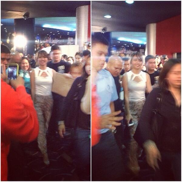 Danielsweeties's tweet photo. Nagpalit si pers lady. Hmm? Possessive boyfriend over there! http://t.co/iDb5bo8Yeo