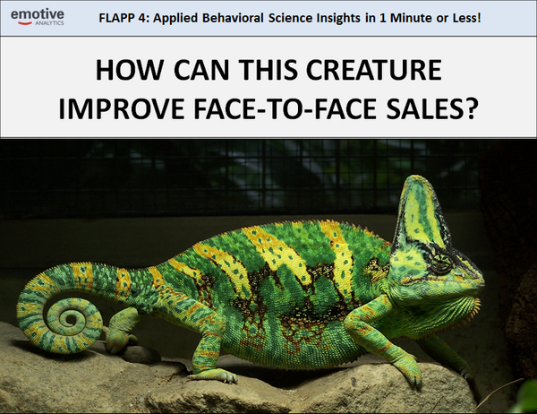 aealliance's tweet photo. How can this creature improve face-to-face sales? http://t.co/WZGrYeelCd http://t.co/x3D0slCVVR
