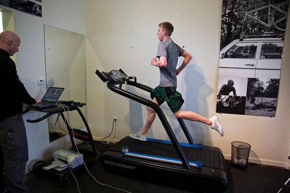 RACESTL's tweet image. Check out who is using #optogait on a #woodway: Galen Rupp! Want to train like the best? Come see us @RACESTL