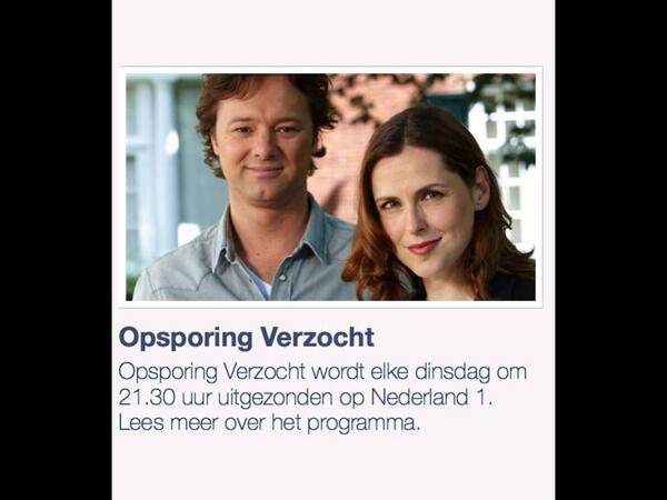 girbevanrees's tweet photo. Vanavond in de aflevering van opsporing verzocht, ben benieuwd wie of wat we te zien krijgen http://t.co/NTwJX9KP4W