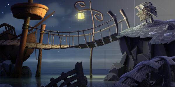 3dBundle's tweet image. New tutorial: Create a night scene with 3D Studio Max &amp;amp; VRay inspired in Monkey Island  — 3dbundle.net/en/tutorials/c…