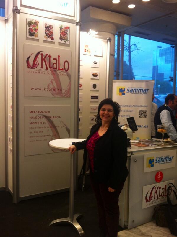 Ktalo y Sanimar, con Mari Luz Sanchez Bonilla en Madrid Fusion!