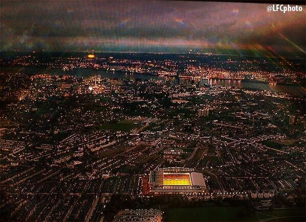 The home of football on Merseyside. Anfield. Magnificent. #LFC #EFC #MerseysideDerby