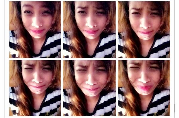 iamjoxi's tweet image. Now you can see me how my face looks like. .when I'm trying to have some serious pppftt' 
#faceproblems #bullshit