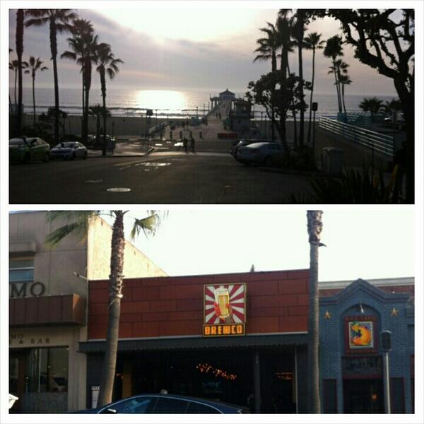CosmicBrewery's tweet photo. @BREWCO_MB now serves #cosmicales come on down to #manhattanbeach and enjoy a #pint #craftbeer #drinklocal #beer #pub http://t.co/yDrn7nljtO