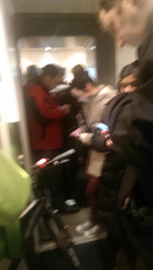 JDel101's tweet photo. @IrishRail 5.35 Heuston to ford dangerously Full..aisles of ppl Standing!Where's our Refunds? #CancelTicket #Carpool http://t.co/ZL5TpJndrH