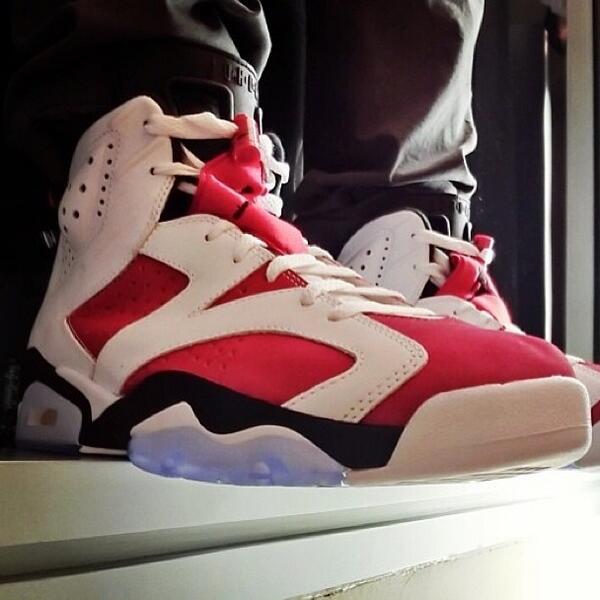 ShxesDaily's tweet photo. RT If you'd wear these Jordan 6's! #shoeporn http://t.co/CCOId0BkOE