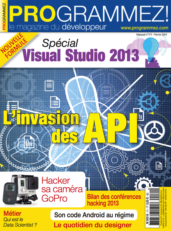 francoistonic's tweet image. #Programmez! 171 : disponible dès le 31 janvier !!!