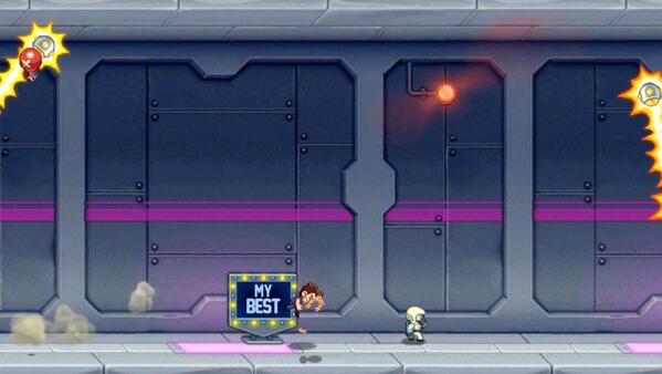 exPNPR02A's tweet photo. J'ai volé 4,287m dans une folle partie de #JetpackJoyride sur iPhone. http://t.co/QwvoE0GeJt http://t.co/DH6jaul42m