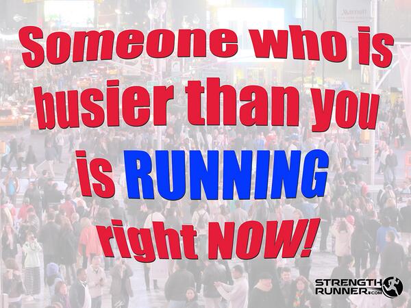 StrengthRunner's tweet photo. We are ALL busy, but you have to make time to run! #runner #run #crossfit #fitnessmotivation #fitness #nikeplus http://t.co/P3Onpguj7z