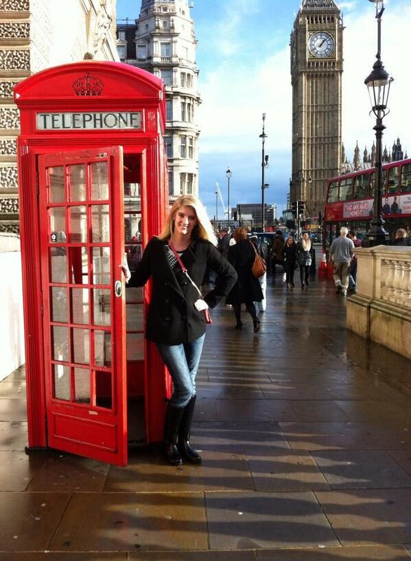 TWUStudyAbroad's tweet photo. Check out TWU's Paige Brolsma in London, England as she studies abroad at Harlaxton College! Come to OIE to apply! http://t.co/n8nPvK63lt