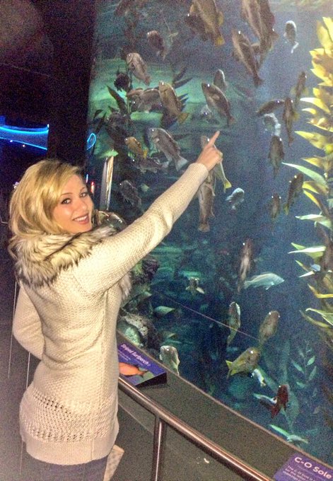 Heeeere fishy fishy fishy ??????????
?
#BabyItsColdOutside 
#Travel #Adventure #Travel #Canada @RipleysAquaCA