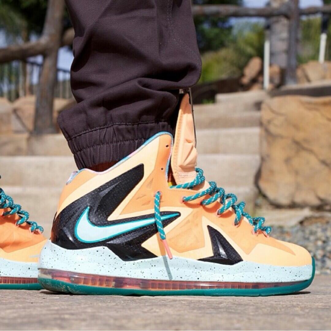 peach lebrons