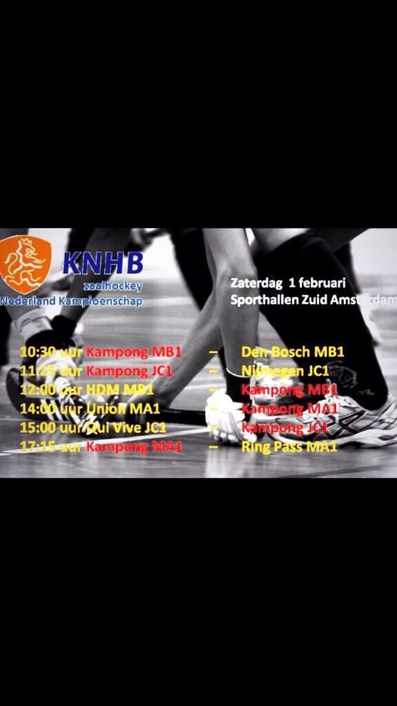 A.s zaterdag gaat het beginnen.. #LK we hebben er zin in!!