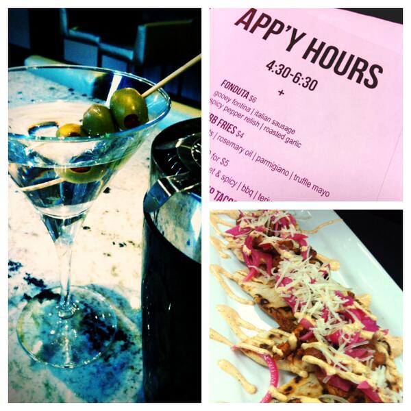 Check out our new App'y Hour Menu