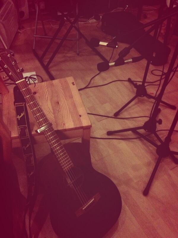 Recording some rough guides so drums may be placed down! Yay!