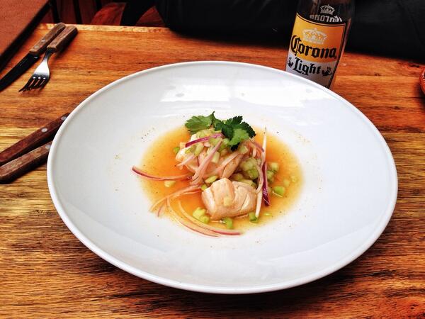 Callo de hacha al chiltepín en <a href="/LaExcentrica/">La Excéntrica</a>