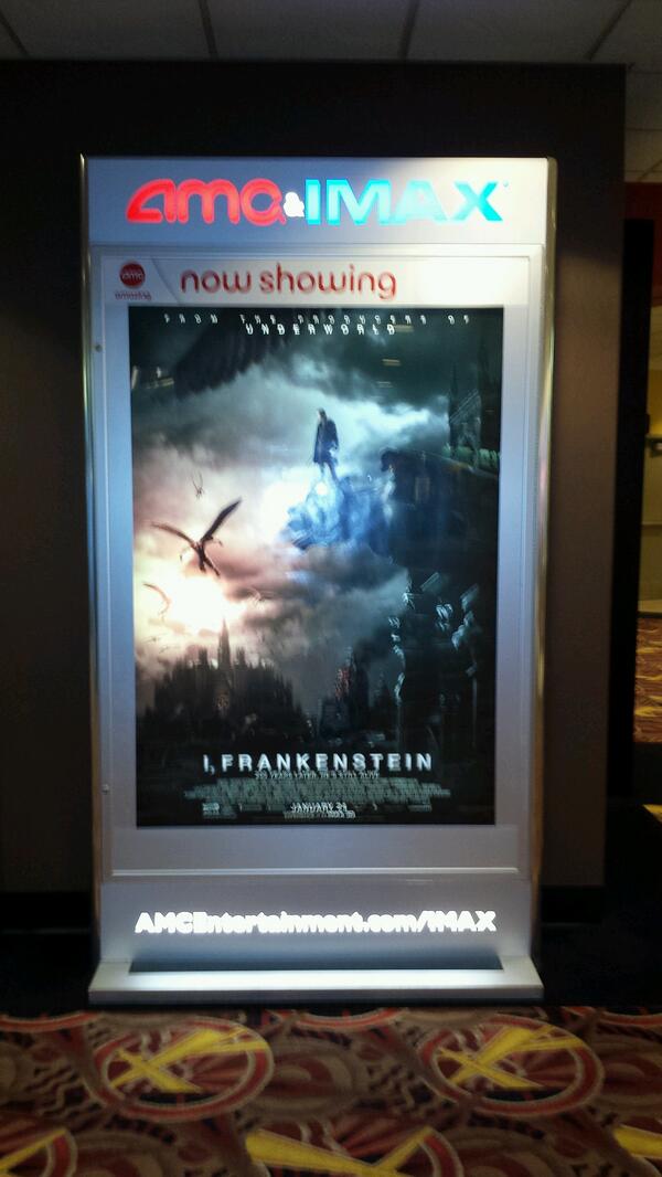 Now playing!  #iFrankenstein# Lakeshore#intheatersnow