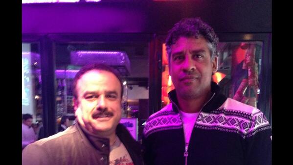 Amsterdam'a gelmişken Frank Rıjkaard kahve içirmeden bırakmadı