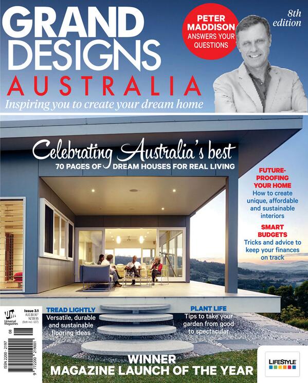 Latest issue 3.1 on sale 5th Feb.  Make sure you get your copy. completehome.com.au