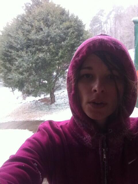 Charli Wrenn (@charlilwrenn) on Twitter photo Snowing? Lets run!! Snowing? Lets run!!