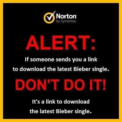Distractify's tweet photo. Norton Antivirus posted this on their Facebook page. They finally got something right! http://t.co/gDGNB1JcoI