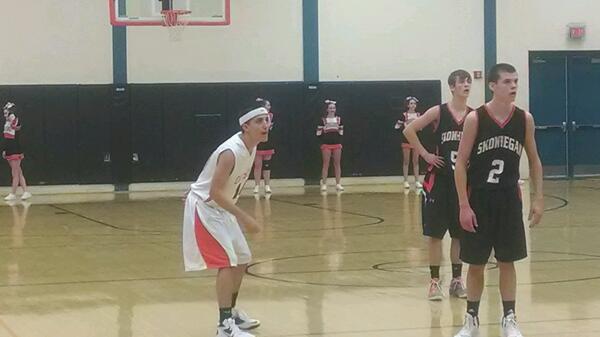 First varsity action! Manager for 4 years and getting some playing time to show appreciation #greatkid #GODRAGONS