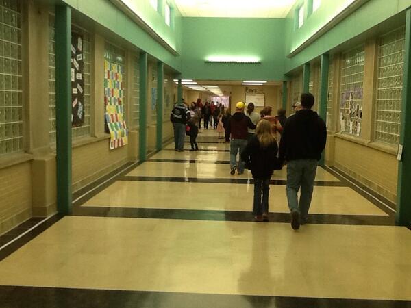 EkronElementary's tweet photo. Thanks to all who came out to Ekron's Art Exhibit and Chili Supper!  What a GREAT turnout!! http://t.co/ZNcED9duuu