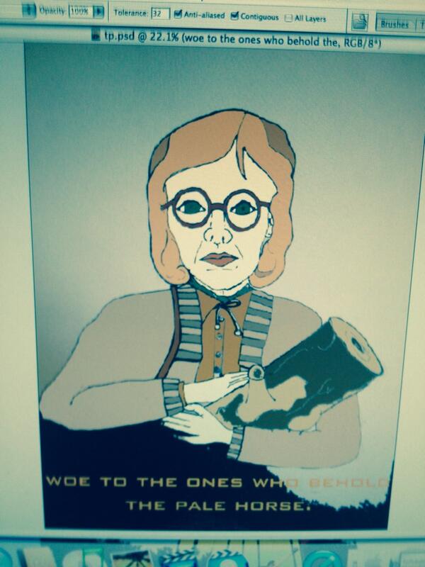 MillyThreadmill's tweet image. #loglady